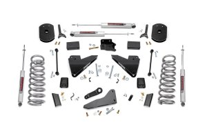 Ram 2500 Suspension Lift Kit - Rough Country - 5 Inch Lift Kit | FR Gas Coil | Radius Arm Drop - '14-'18